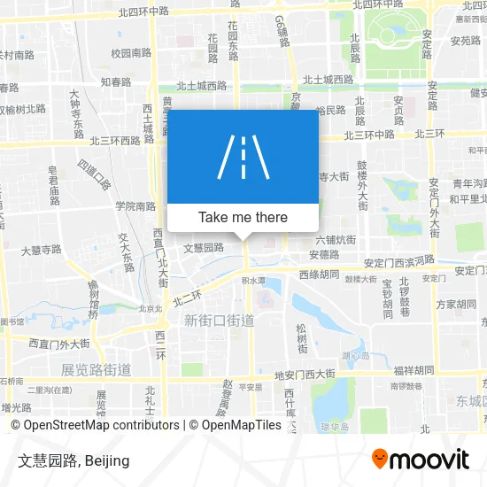 文慧园路 map