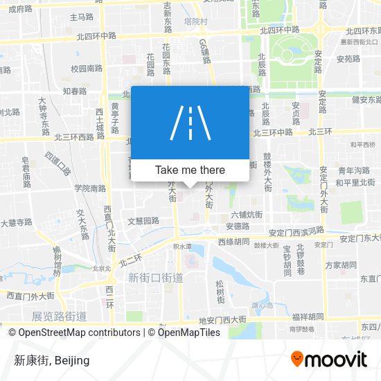 新康街 map