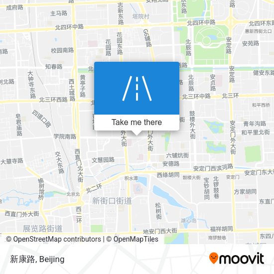 新康路 map