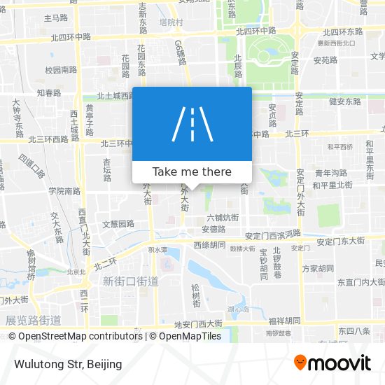 Wulutong Str map