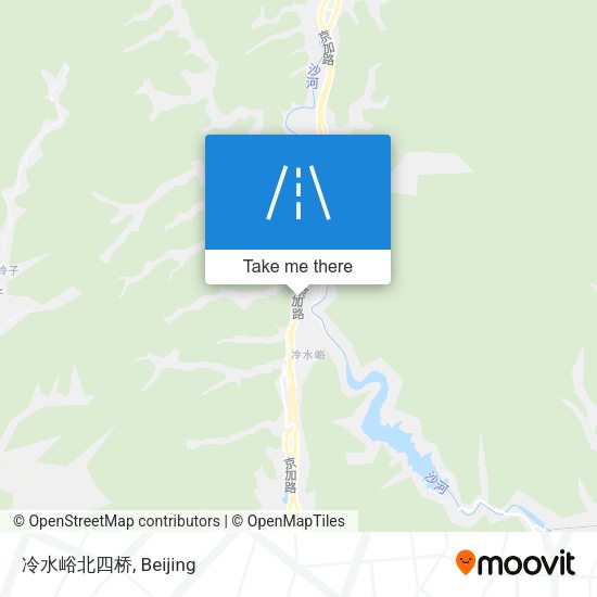 冷水峪北四桥 map