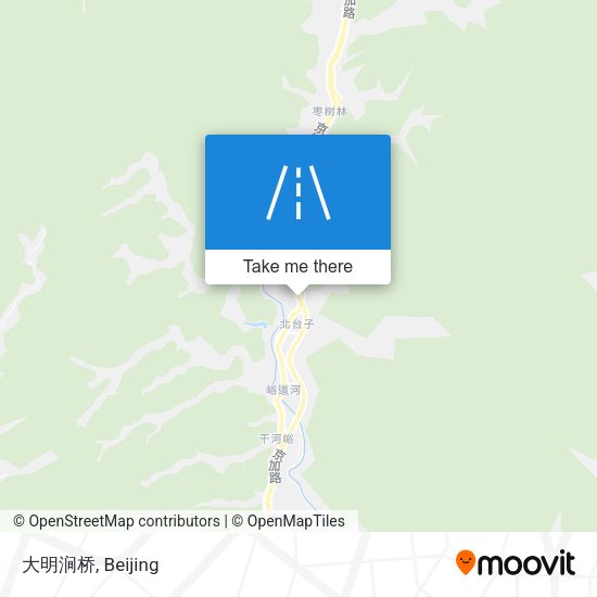 大明涧桥 map