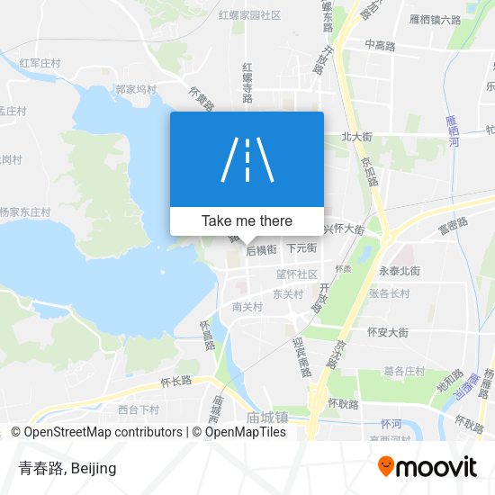 青春路 map