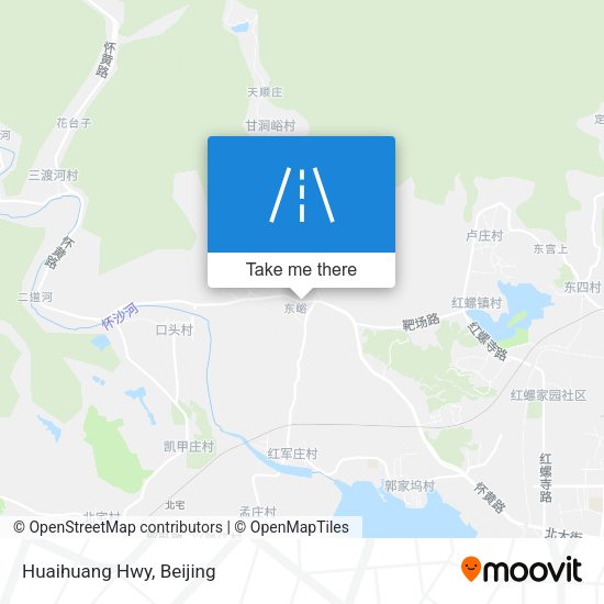 Huaihuang Hwy map