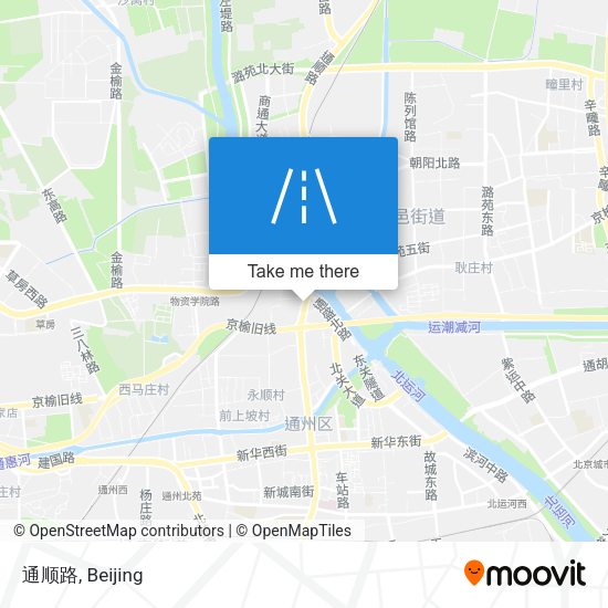 通顺路 map