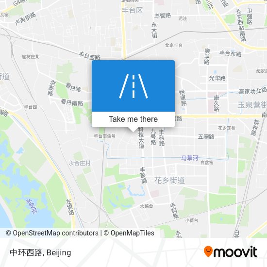 中环西路 map