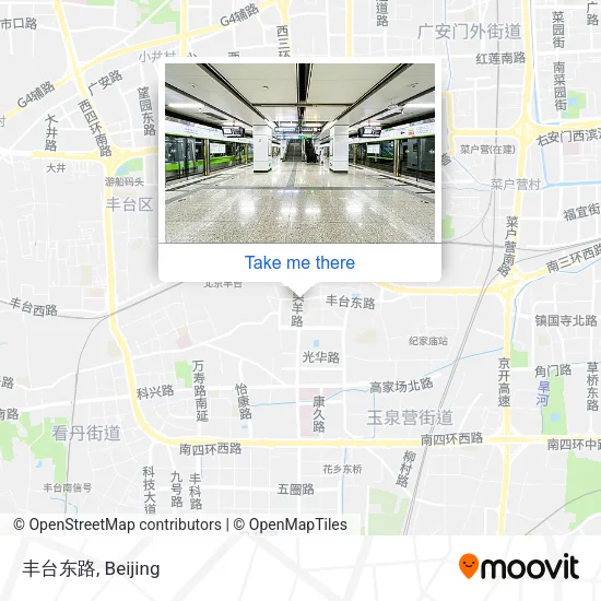 丰台东路 map