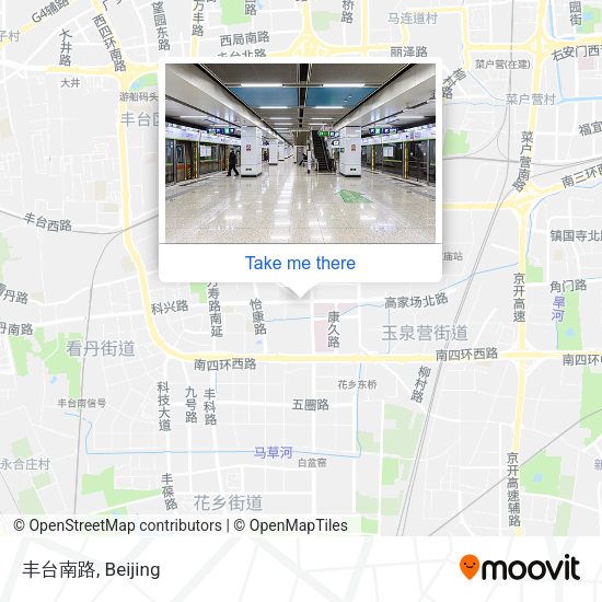 丰台南路 map