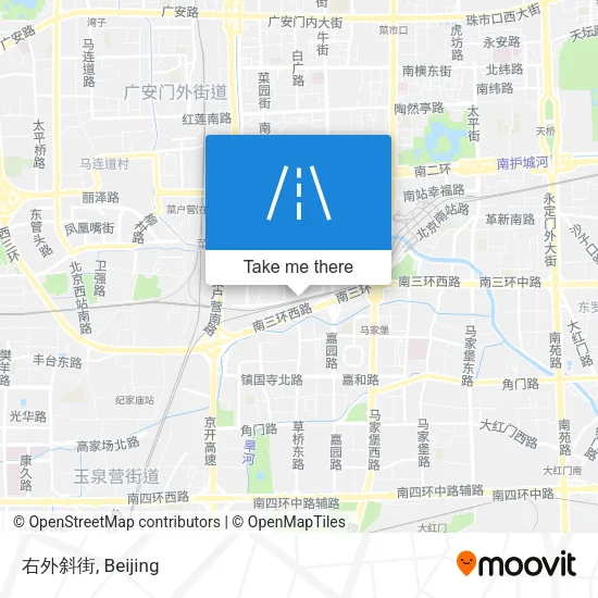 右外斜街 map