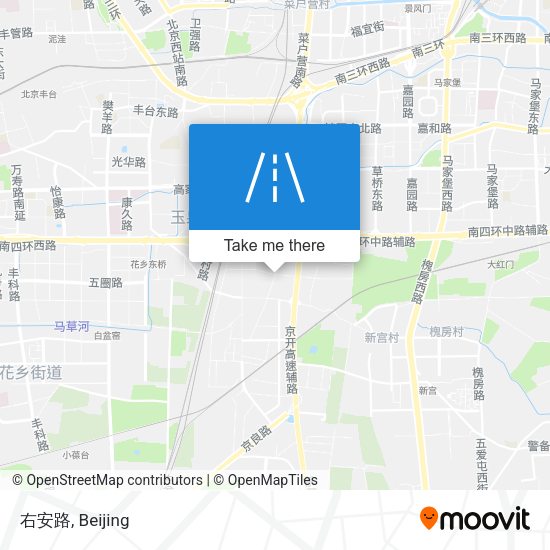 右安路 map
