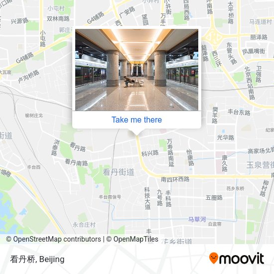 看丹桥 map