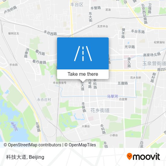 科技大道 map