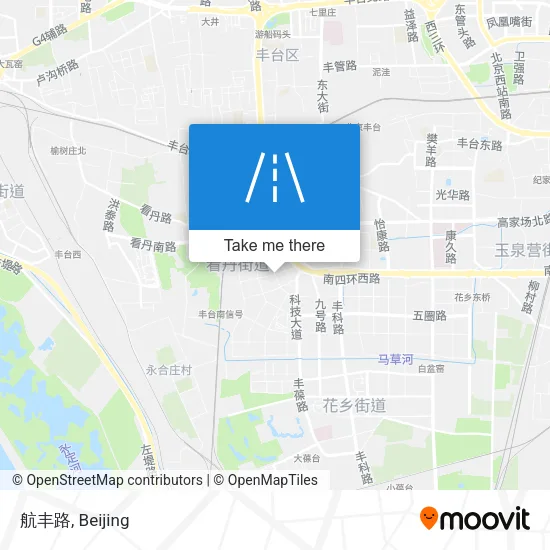航丰路 map