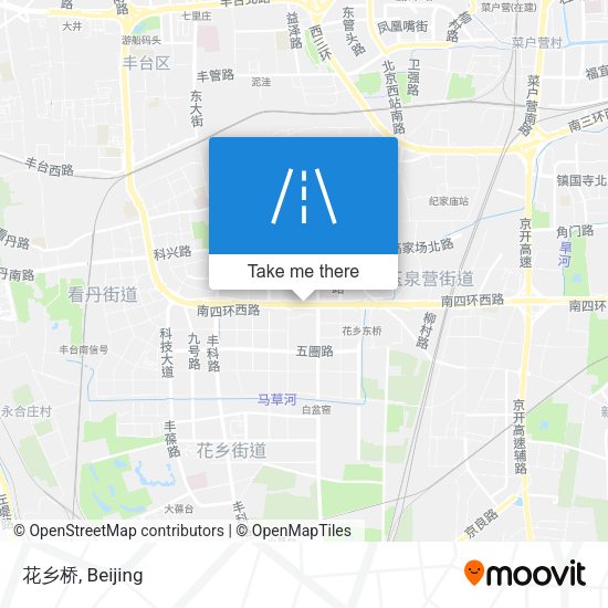 花乡桥 map