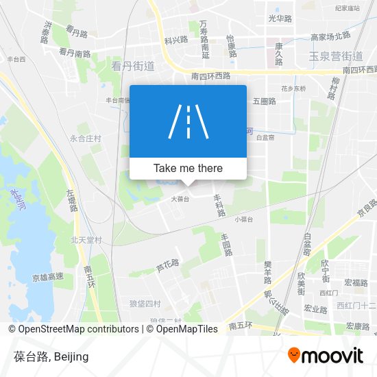 葆台路 map