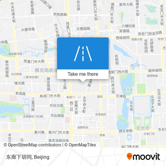 东廊下胡同 map