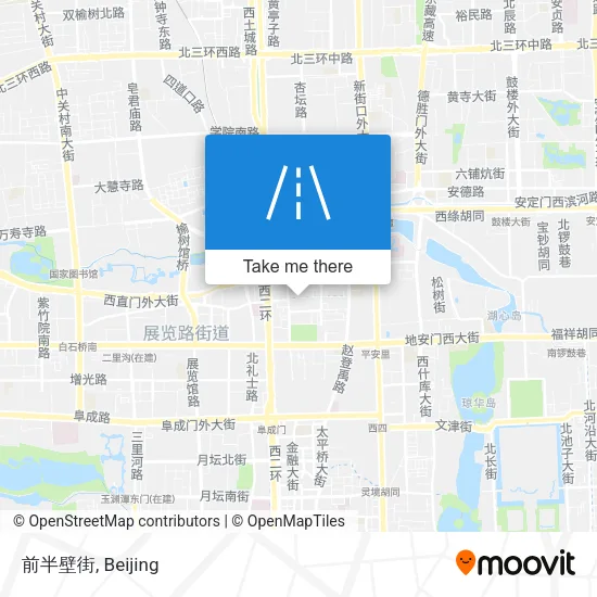 前半壁街 map