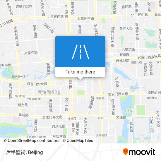 后半壁街 map