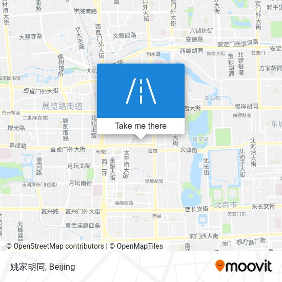 姚家胡同 map