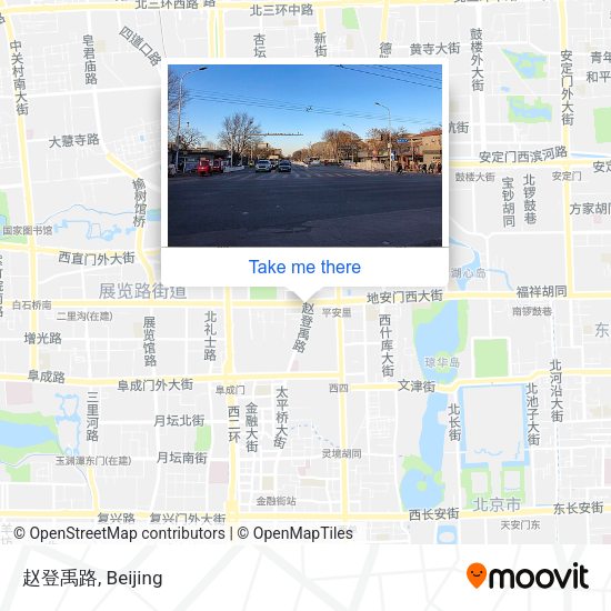 赵登禹路 map