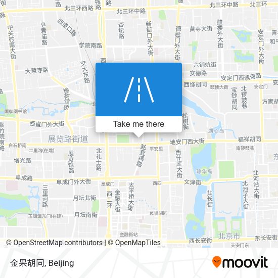 金果胡同 map