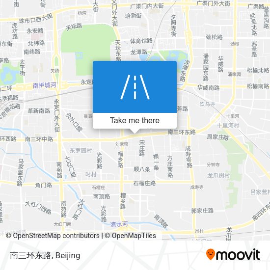 南三环东路 map