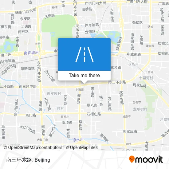 南三环东路 map