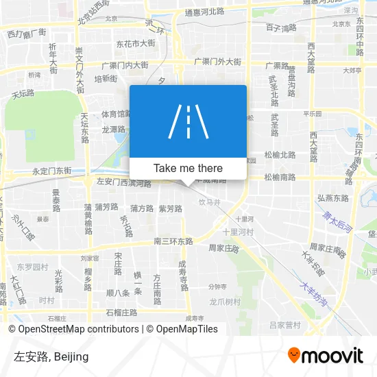 左安路 map