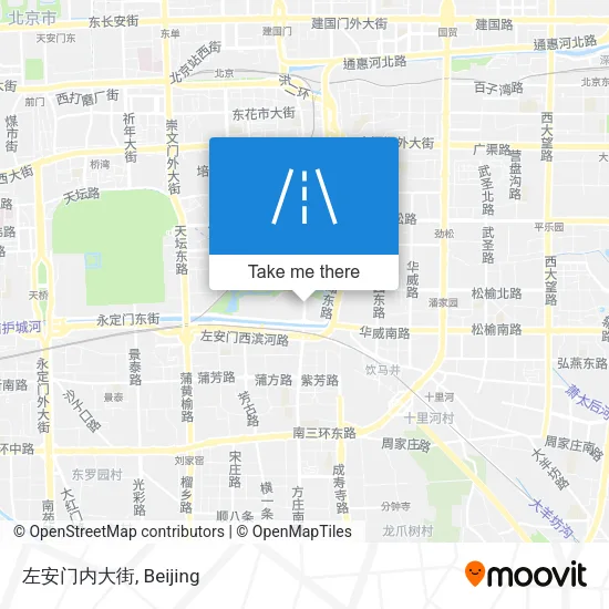 左安门内大街 map