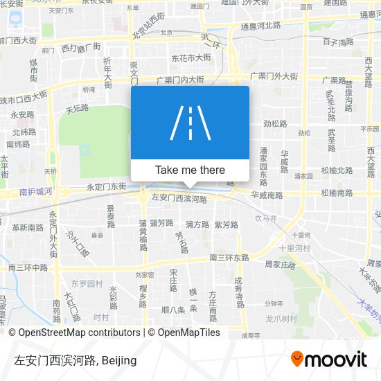 左安门西滨河路 map