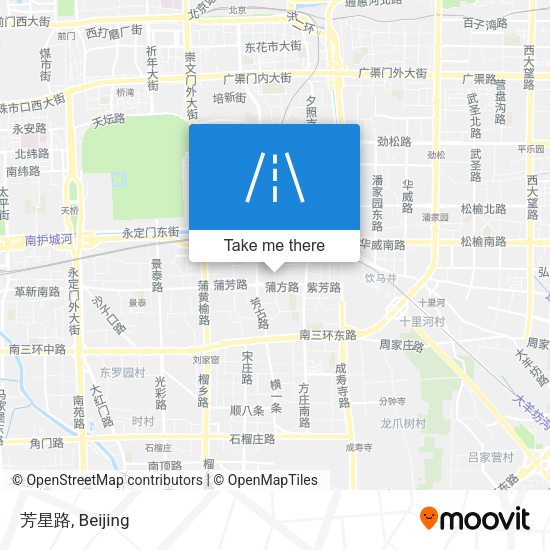 芳星路 map