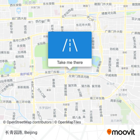 长青园路 map