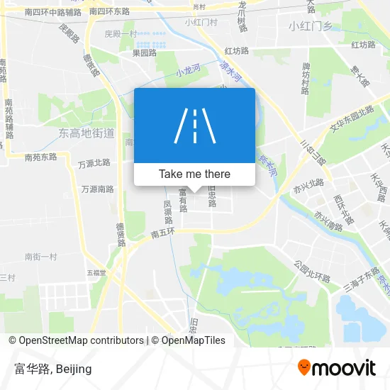 富华路 map