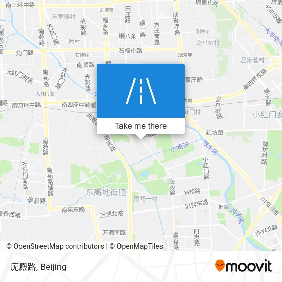 庑殿路 map