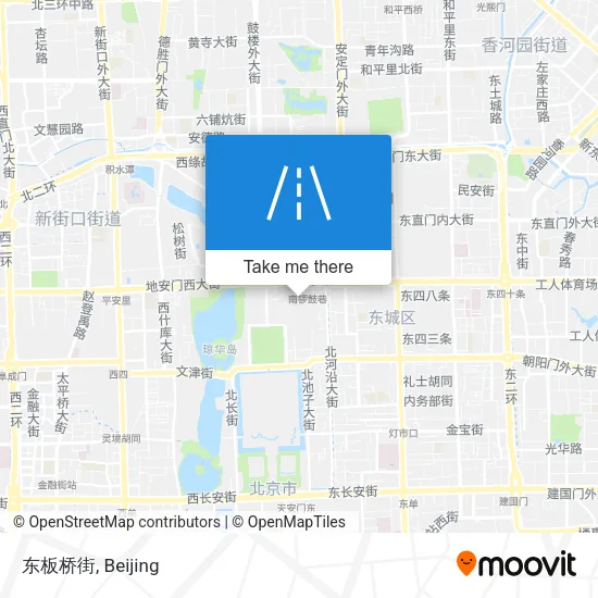 东板桥街 map