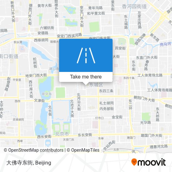 大佛寺东街 map