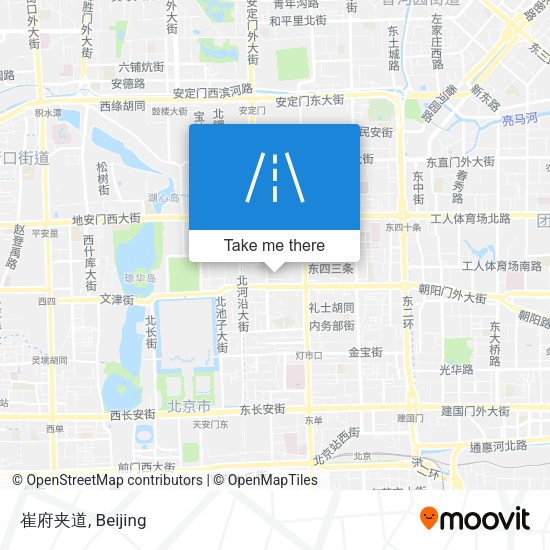 崔府夹道 map