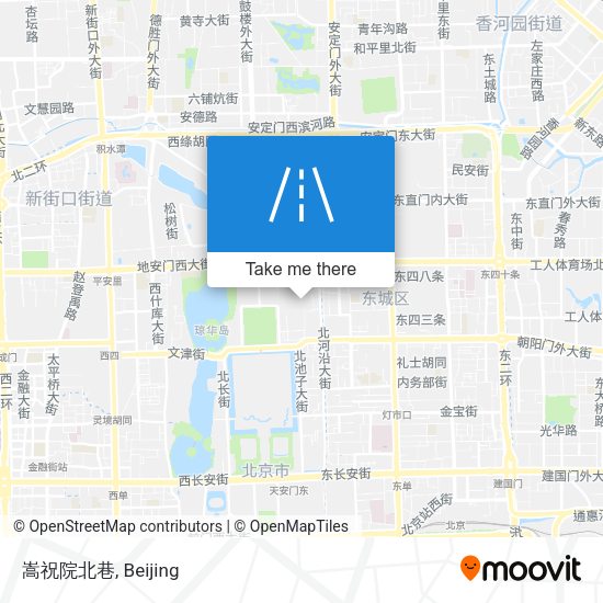 嵩祝院北巷 map