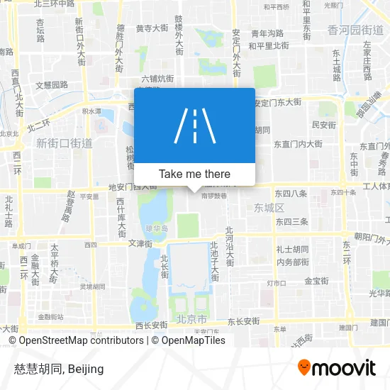 慈慧胡同 map
