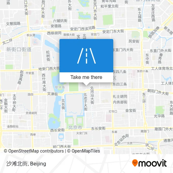沙滩北街 map