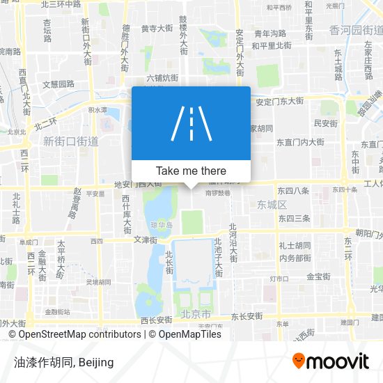 油漆作胡同 map