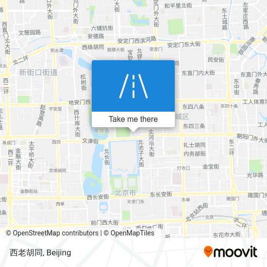 西老胡同 map