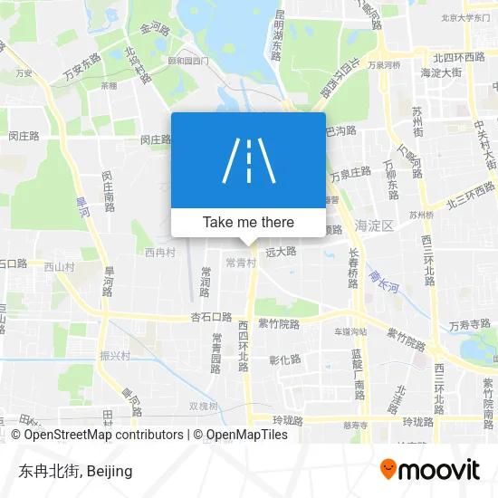东冉北街 map