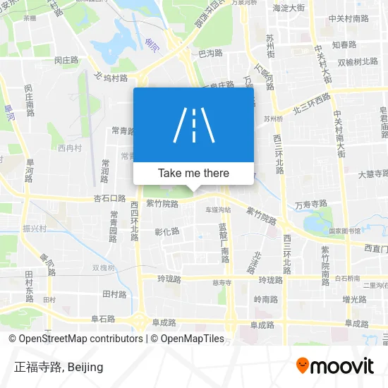 正福寺路 map