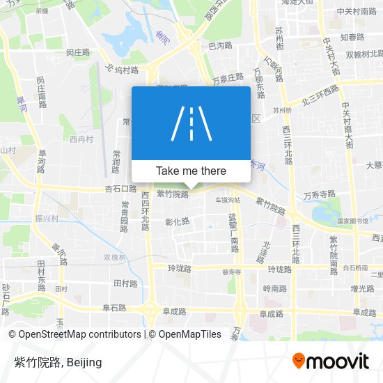 紫竹院路 map