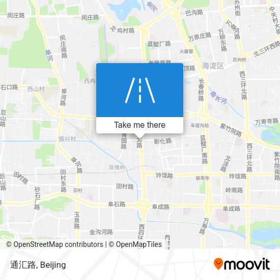 通汇路 map