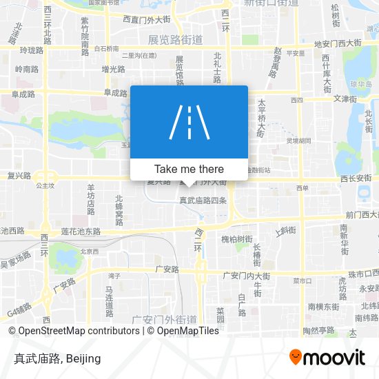 真武庙路 map