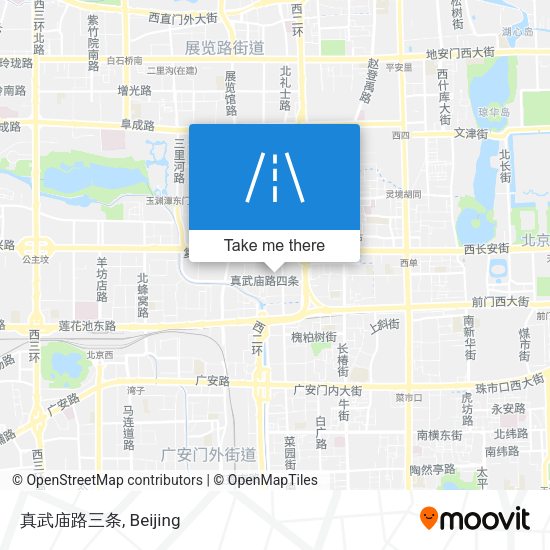 真武庙路三条 map