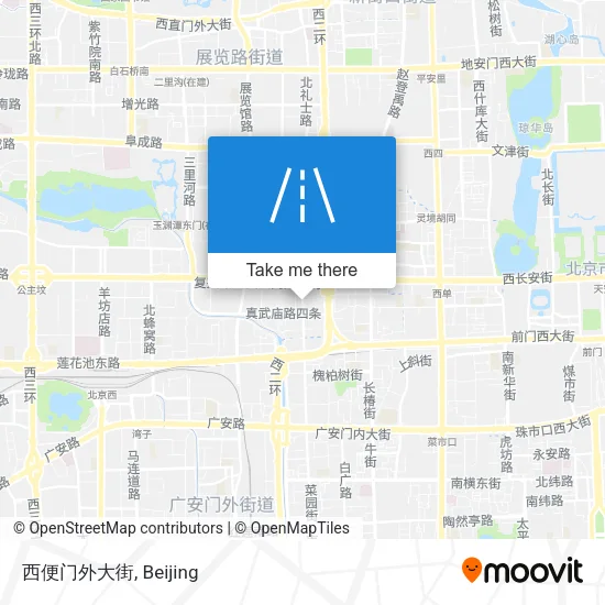 西便门外大街 map