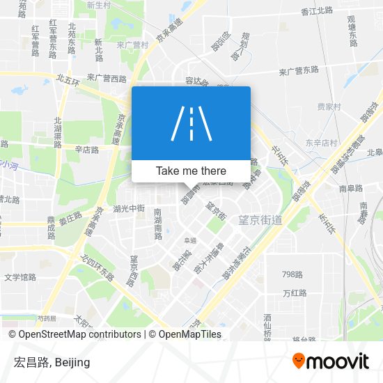 宏昌路 map